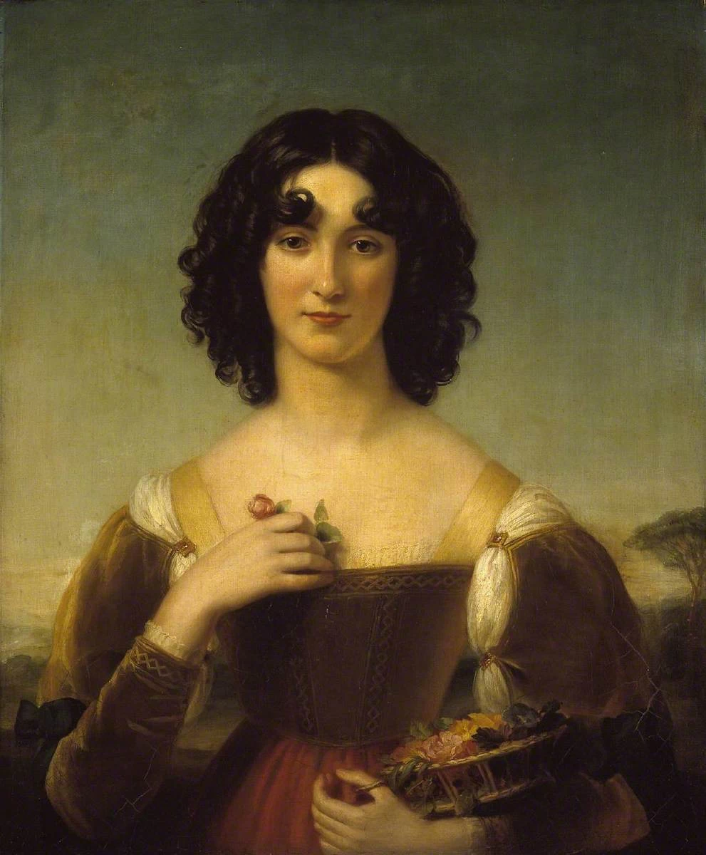 La ragazza fiorentina, la figlia dell'artista - National Gallery, Londra